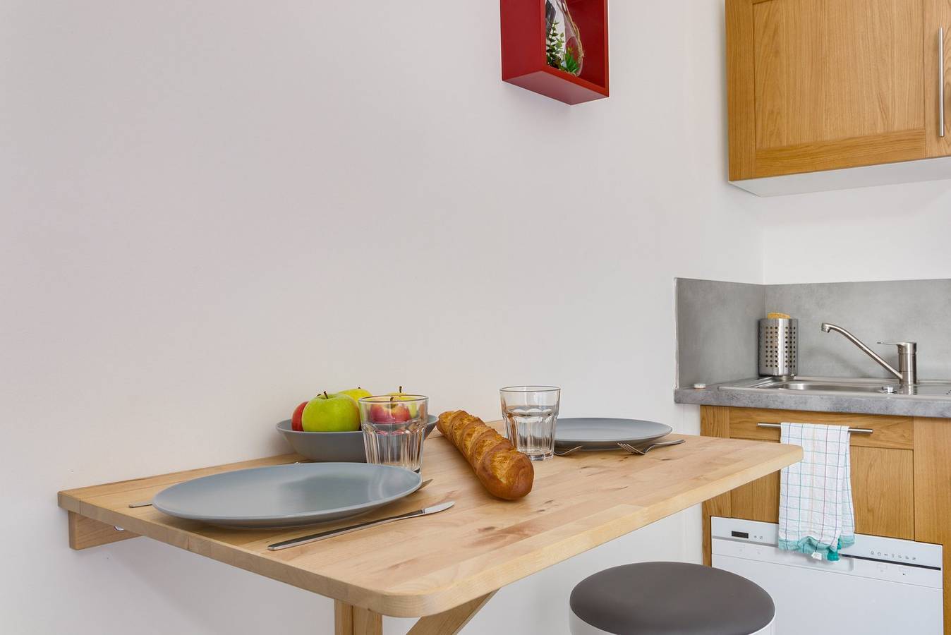 Monolocale intero, Guestready - Semplice monolocale moderno vicino alla stazione Part-Dieu in Lione, Rodano