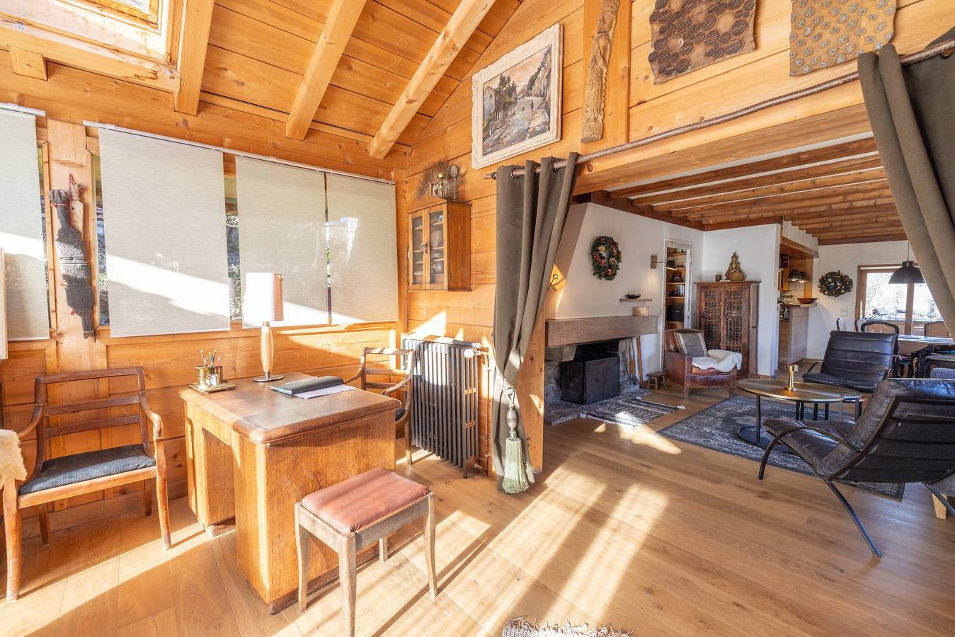 Chalet Le Solli – Panoramic View of the Mont-Blanc Range in Saint-Gervais-les-Bains, Pays du Mont-Blanc