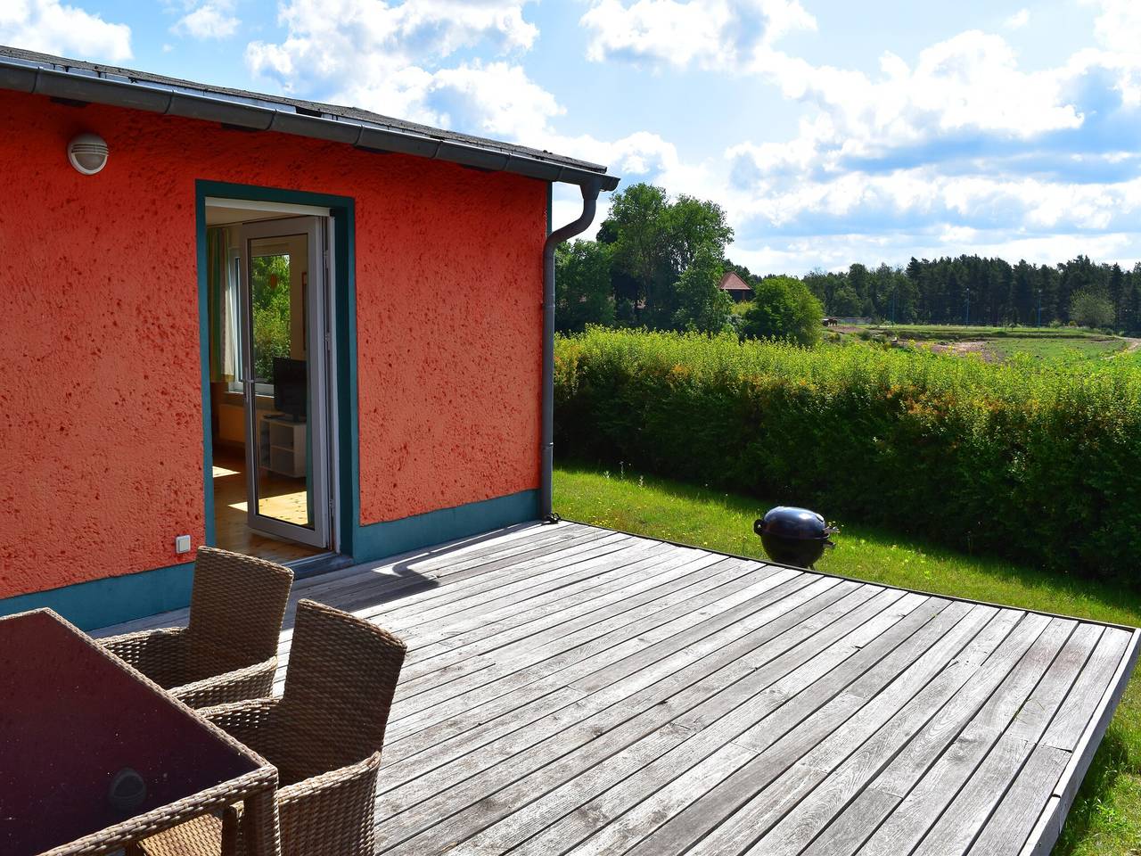 Ferienhaus am Garder See mit Panorama in Garden (Lohmen), Lohmen