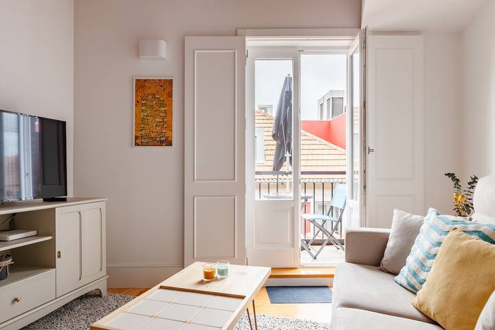 Ganze Wohnung, Ferienwohnung 'Sunny Balcony' mit Balkon in Cedofeita, Porto