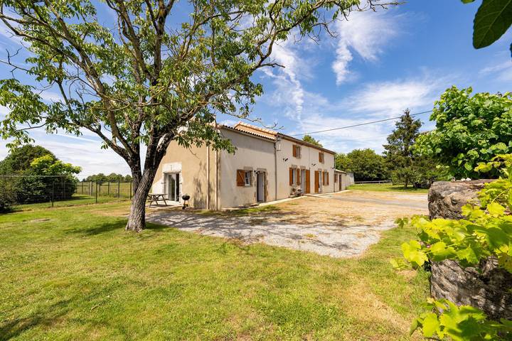 Log cabin for 6 people, with Garden in 