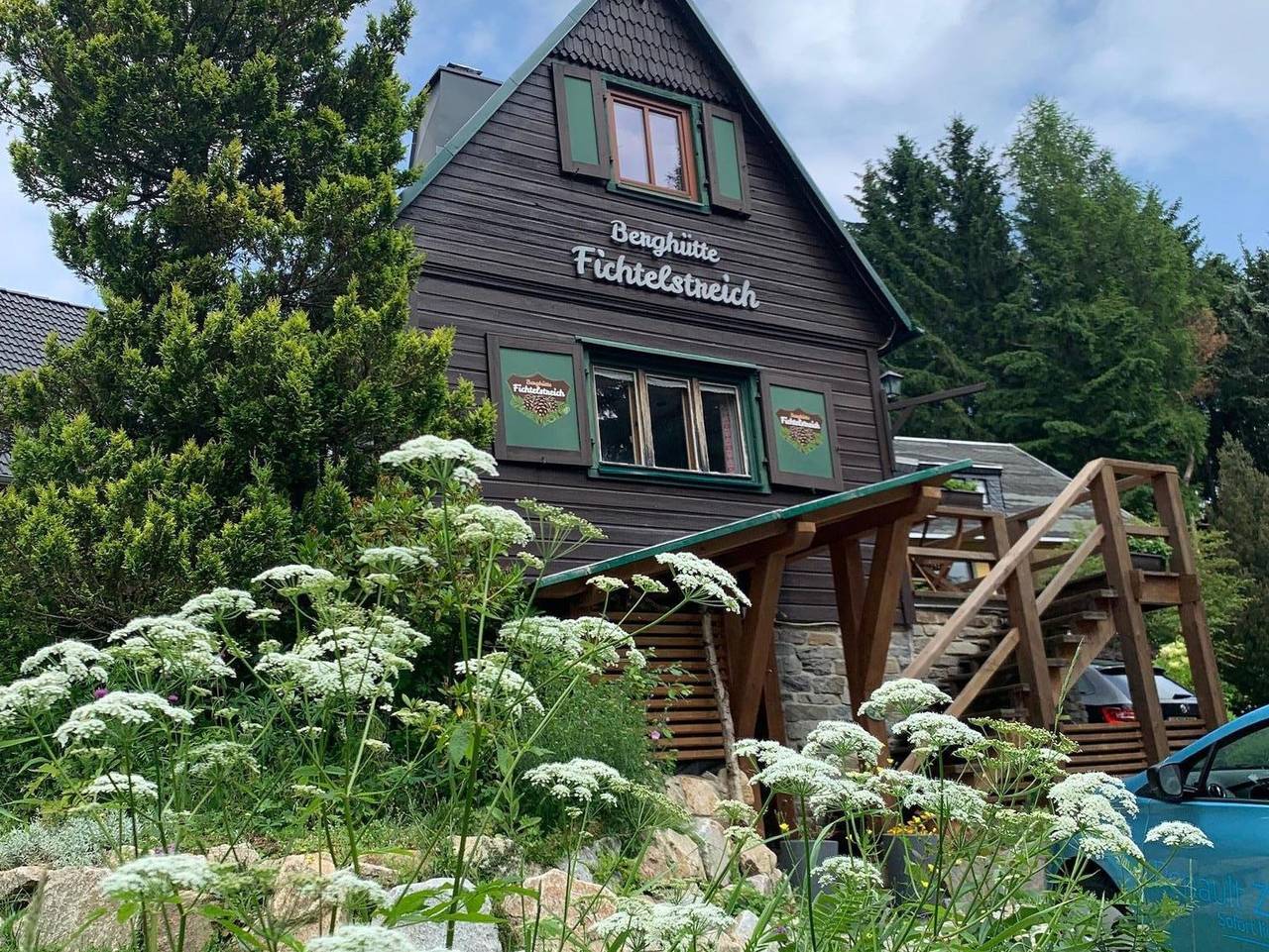 Berghütte Fichtelstreich - Ferienhaus, Dusche, Wc in Oberwiesenthal, Erzgebirge