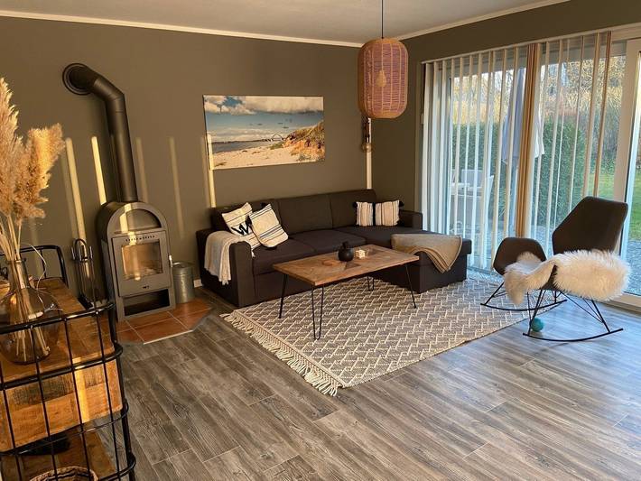 Ferienwohnung für 2 Personen, mit Terrasse und Garten in Vitzdorf