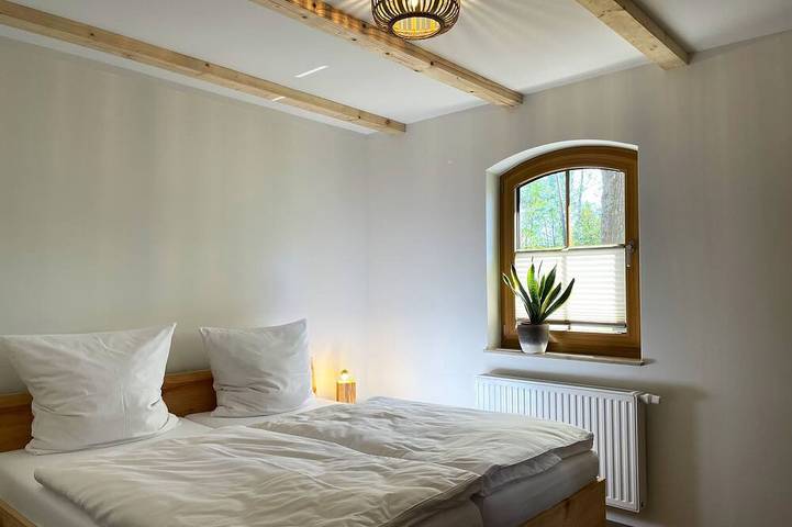 Ganze Wohnung, Ferienhaus Meisterstube - Ferienhäuser Krabat-Mühle Schwarzkollm in Hoyerswerda, Lausitzer Seenland