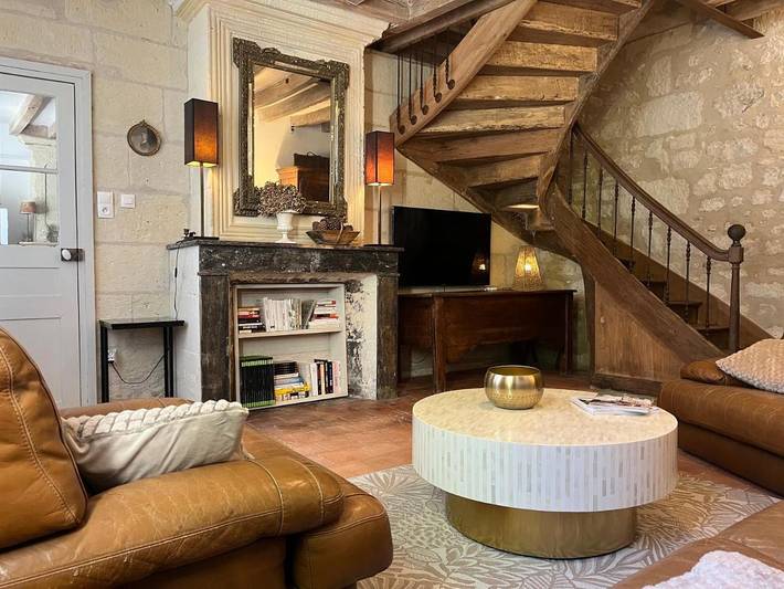 Location de vacances pour 6 personnes, avec jardin à Benais - 3