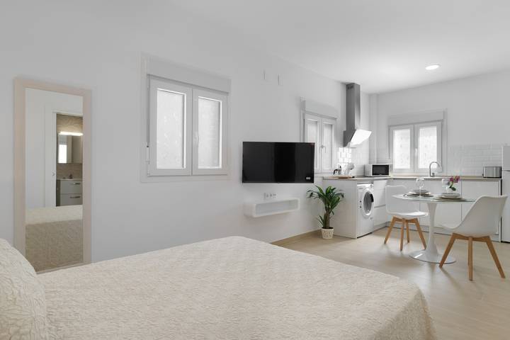 Appartamento intero, Monolocale 'Apartamentos Maria' con Wi-Fi e aria condizionata in Vejer de la Frontera, Costa de la Luz
