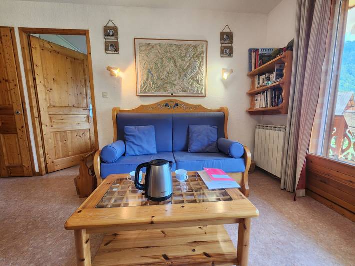 Ganze Wohnung, Ruhiges T3 in Samoëns, zentrumsnah, Wifi, privater Parkplatz in Samoëns, Region Bonneville
