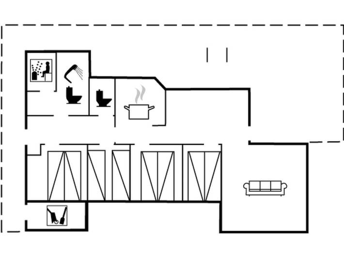 Ferienhaus mit Meerblick für 6 Personen, mit Sauna und Terrasse auf Fanø