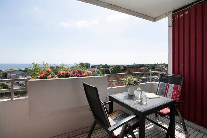 Ferienwohnung für 2 Personen, mit Balkon, kinderfreundlich an der Ostsee Schleswig-Holstein