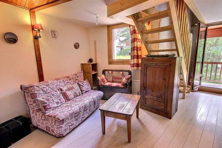 Gîte pour 8 personnes, avec Balcon dans Station De Peisey Vallandry