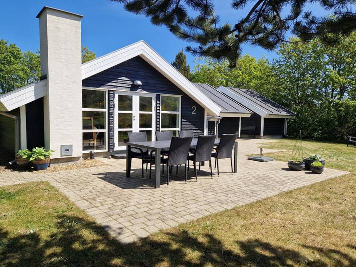 Ferienhaus für 6 Personen, mit Terrasse und Sauna in Skjern