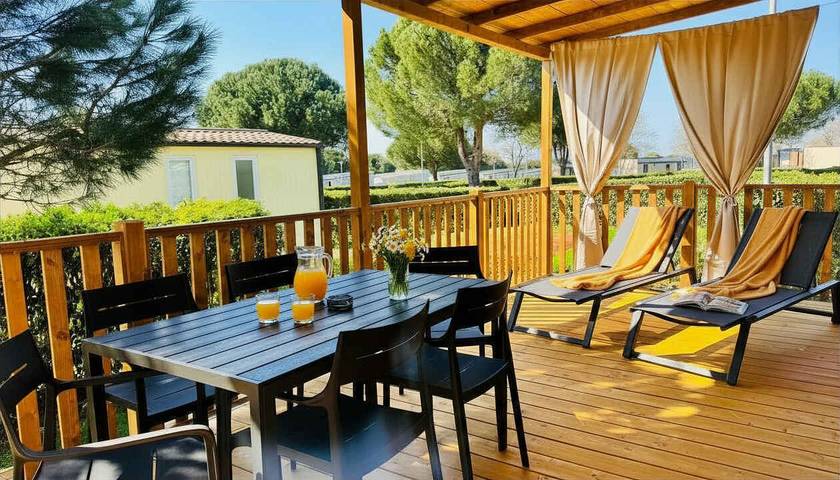Camping voor 6 personen, met huisdier in Regio Umag