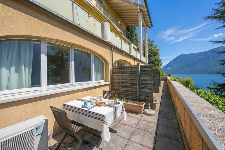 Apartamento de vacaciones para 2 personas, con vistas al lago y terraza - 1