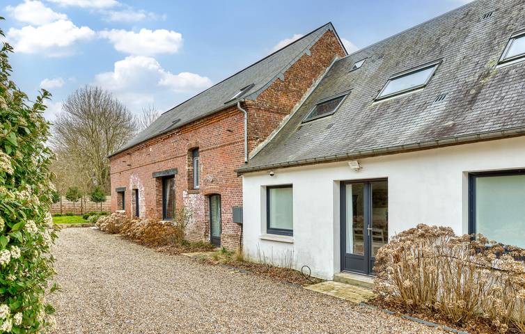 Gemütliche Wohnung mit Garten und Parkplatz, nahe dem Stadtzentrum von Luneray in Luneray, Dieppe und Umgebung
