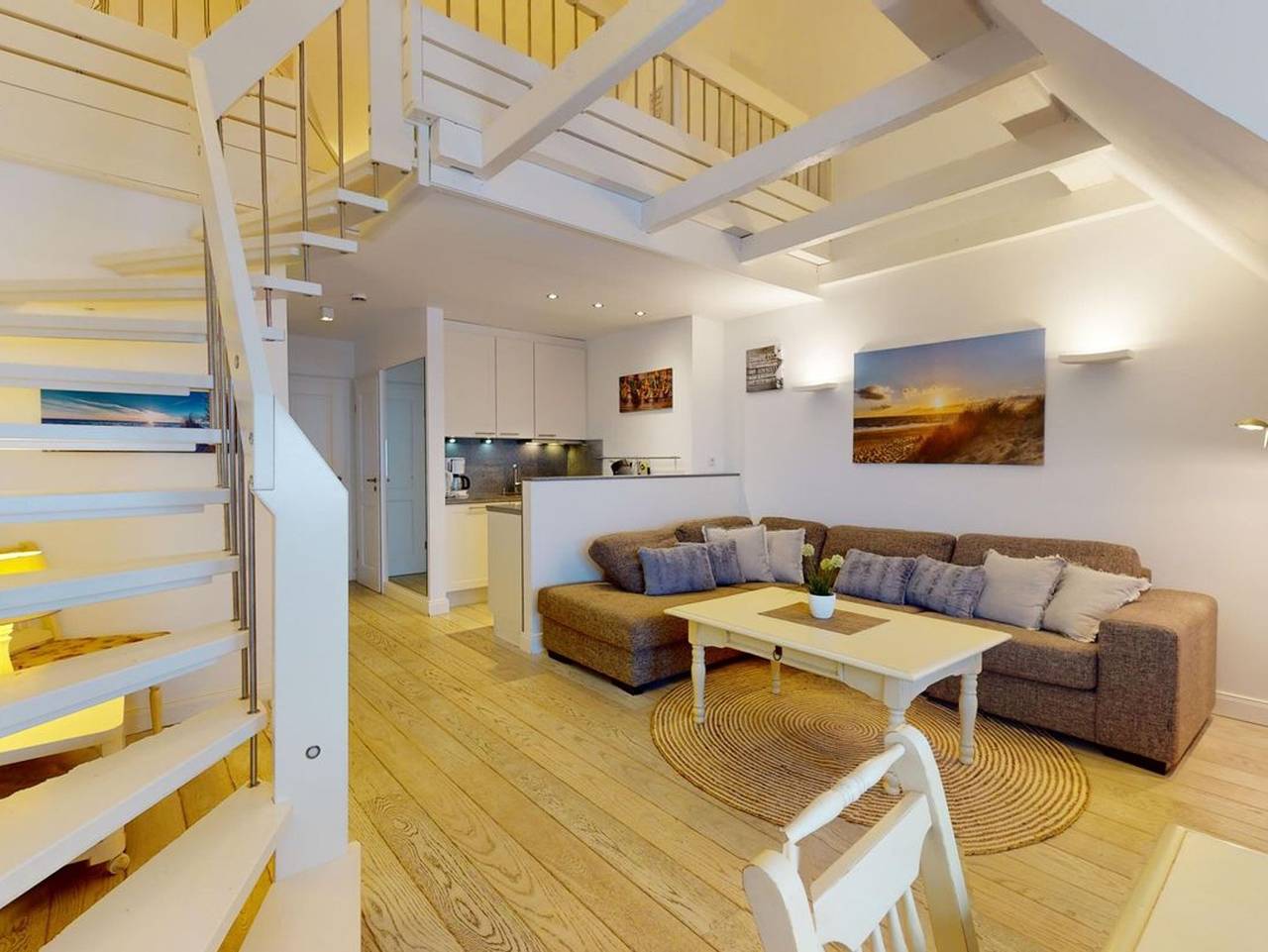 Ganze Ferienwohnung, Wattkieker-Stedum - Schöne 2-Zimmer Wohnung mit toller Aussicht aufs Rantumer Watt in Rantum, Sylt (Gemeinde)