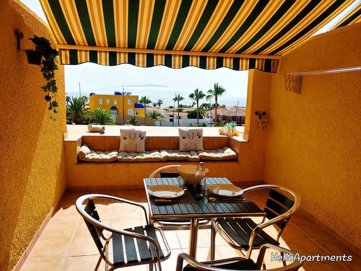 Apartamento para 2 personas, con Terraza y Piscina en La Arena