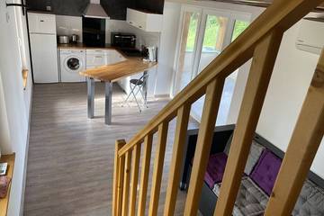 Location de vacances pour 6 personnes, avec jardin à Najac