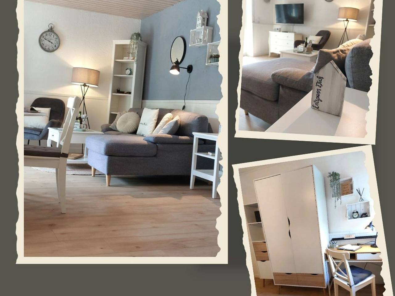 Ganze Ferienwohnung, Ferienwohnungen Naheliebe - 2-Bettwohnung Rosengarten in Kirn, Pfälzer Bergland