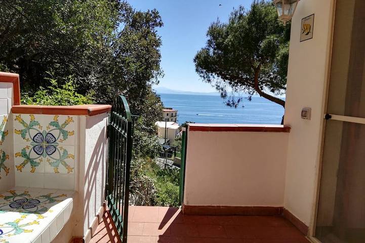 Ferienhaus für 4 Personen, mit Balkon und Garten