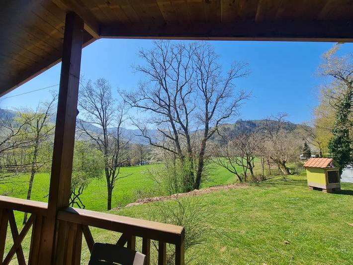 Location de vacances pour 4 personnes, avec vue ainsi que piscine et terrasse à Ranspach - 4