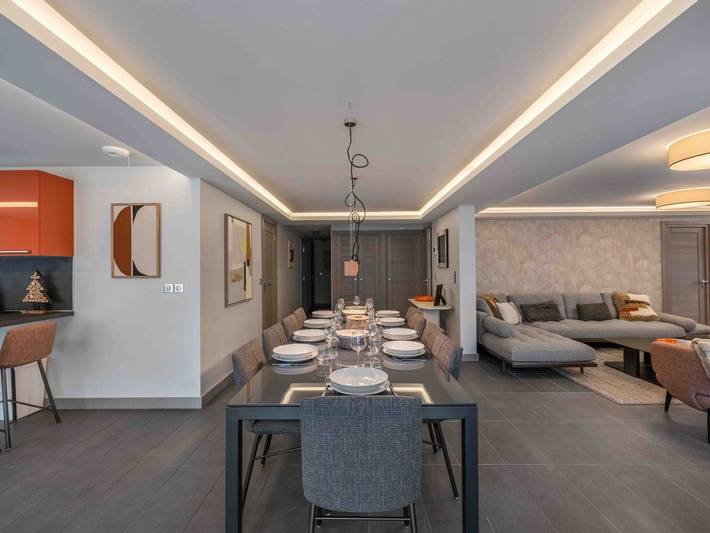 Apartamento entero, Abondance: Amplio apartamento elegante en Courchevel con parking y WIFI in Courchevel 1650 (Moriond), Saint-Bon-Tarentaise