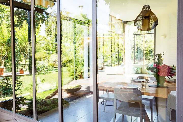 Villa per 4 persone con giardino in Lesa, Lago Maggiore (Piemonte)
