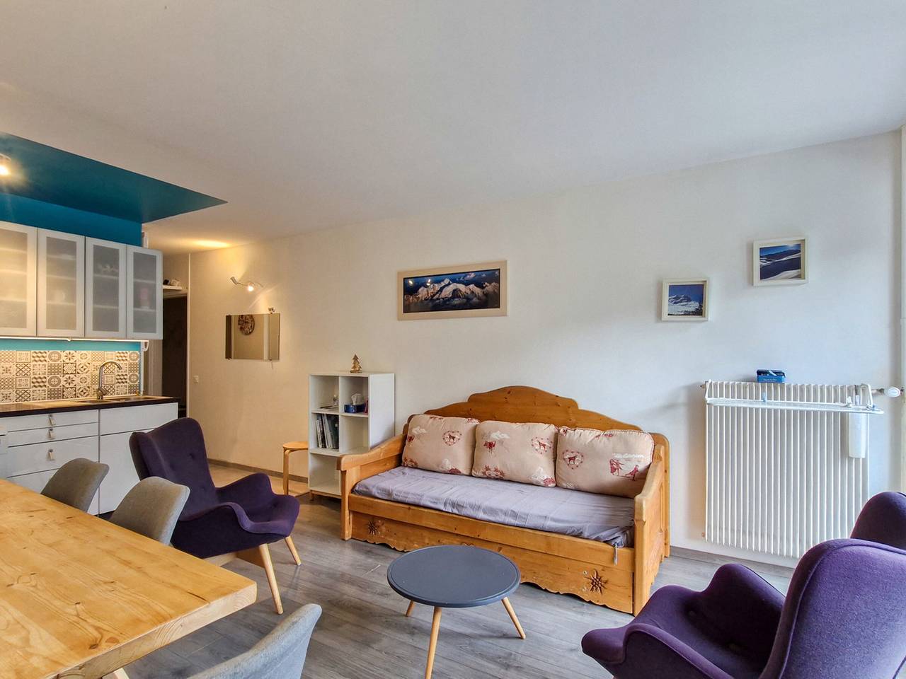 Appartement entier, Appartement centre station, vue pistes - 8 pers. in Flaine, Arâches-la-Frasse