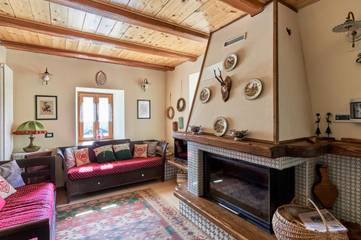 Maison de campagne pour 10 personnes, avec vue et jardin, animaux acceptés à Canal San Bovo