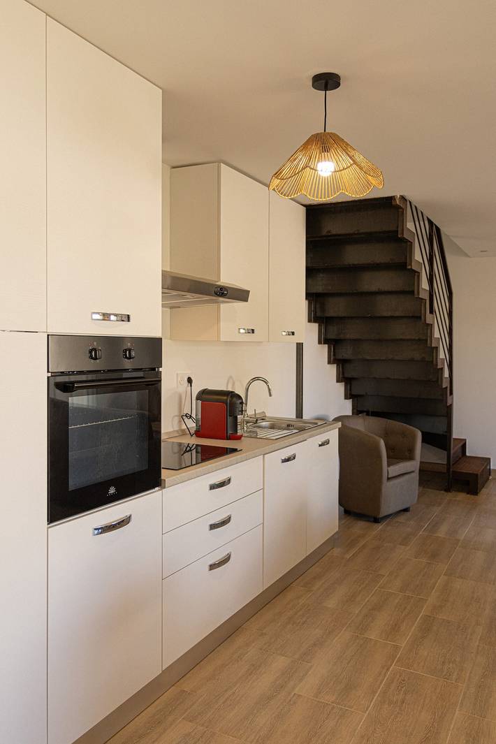 Appartement de vacances pour 4 personnes, avec jardin