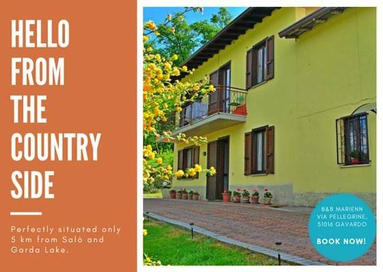 B&B Marienn in Gavardo, Prealpi Gardesane