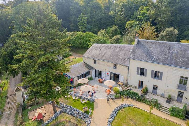 Maison de vacances pour 2 personnes, avec Jardin ainsi que Piscine et Sauna
