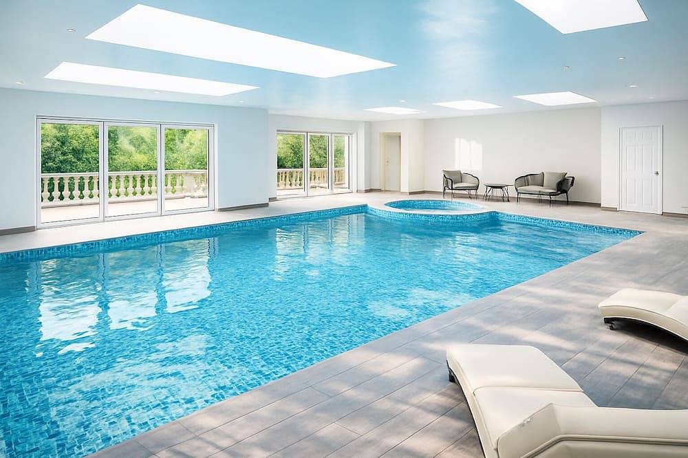 Luxury Ascot Escape- Private Indoor Heated Pool & Wellness Spa in Sunningdale, Berkshire