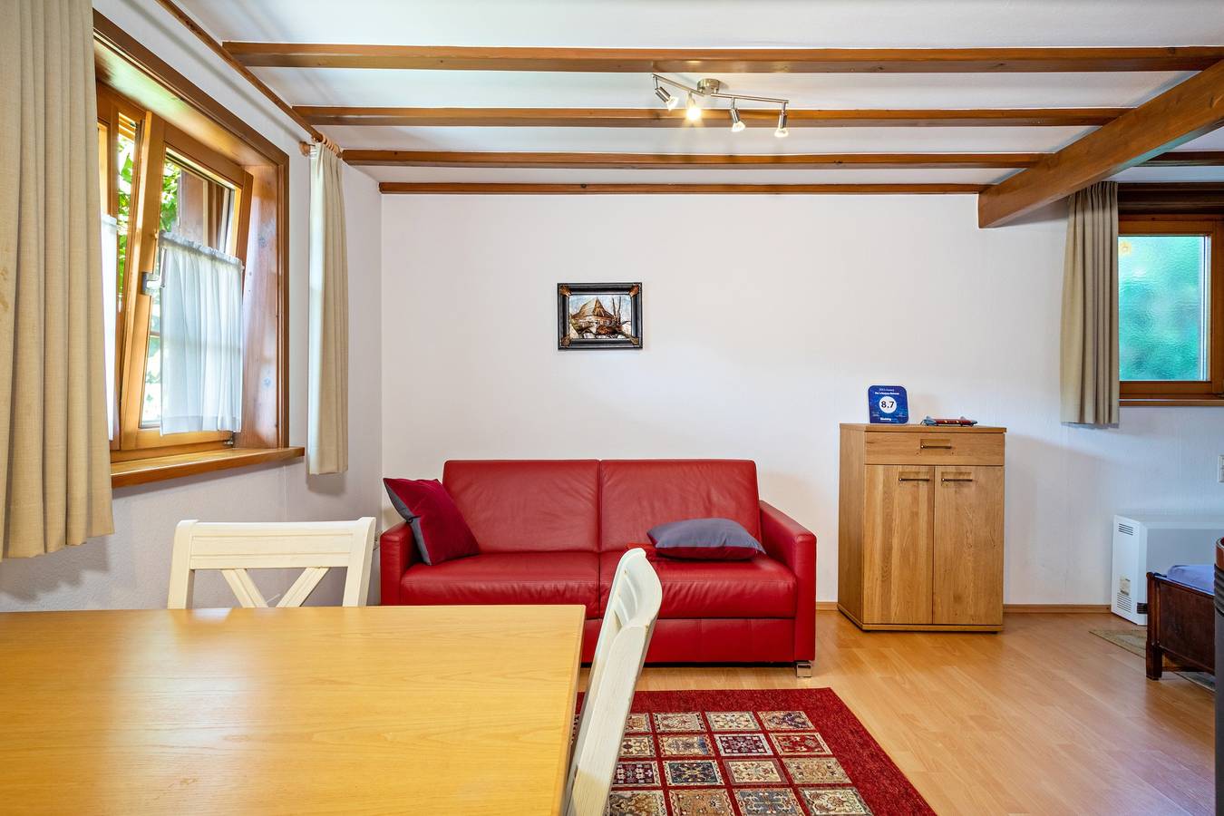 Ganze Wohnung, Ferienwohnung "Pias Nature Retreat i - Studio" mit Privatterrasse, Gemeinschaftsgarten und Wlan in Neukirch, Region Bodensee-Oberschwaben