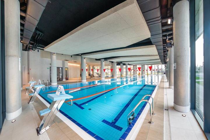 Apartament wakacyjny dla 3 osób, z widok i basen oraz sauna i balkon w Kołobrzeg