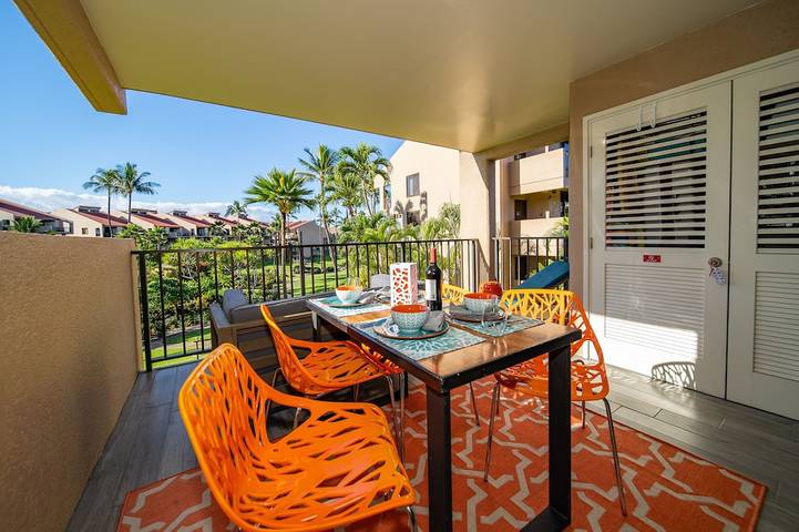 Vacation rental for 4 people, with yard and hot tub in Wailea