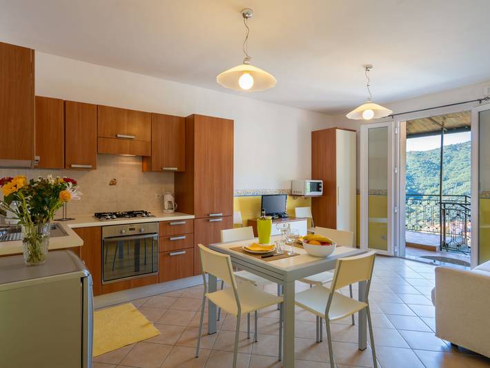 Ferienwohnung für 6 Personen, mit Ausblick und Garten in Imperia Provinz - 4