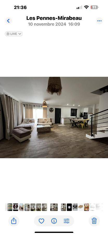 Location de vacances pour 8 personnes, avec terrasse et jacuzzi à Les Pennes-Mirabeau - 2