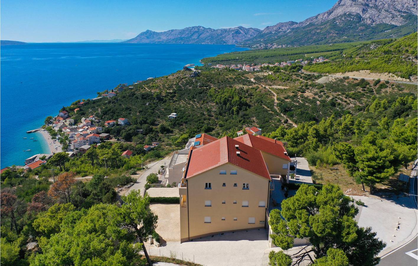 Ganze Ferienwohnung, Ferienwohnung für 2 Personen mit Terrasse in Krvavica, Makarska Riviera