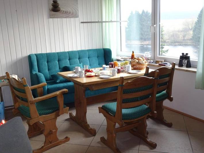 Ferienwohnung für 4 Personen, mit Balkon und Terrasse sowie Garten und Seeblick in Clausthal-Zellerfeld - 4