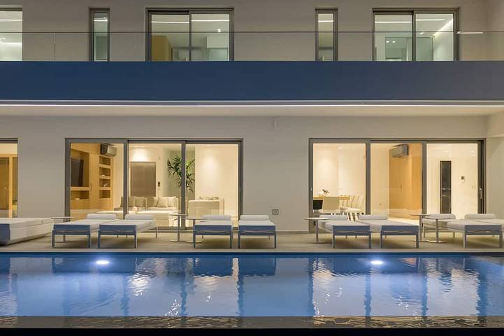 Ferienhaus für 20 Personen, mit Kinderpool und Whirlpool sowie Sauna und Garten in Bali (Kreta) - 3