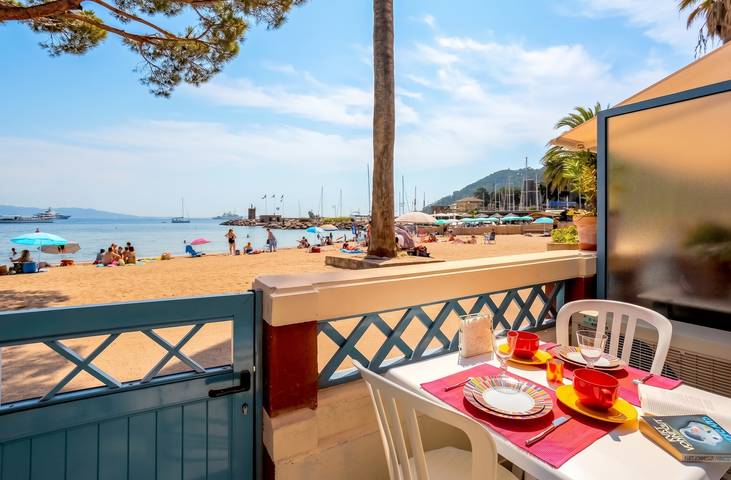 Ferienwohnung für 2 Personen, mit Terrasse in Théoule-sur-Mer