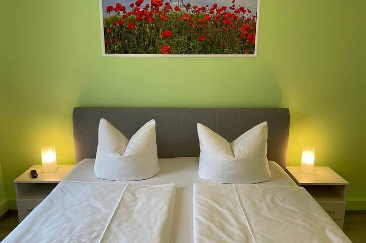 Ferienwohnung für 4 Personen, mit Garten und Pool in Lübbenau
