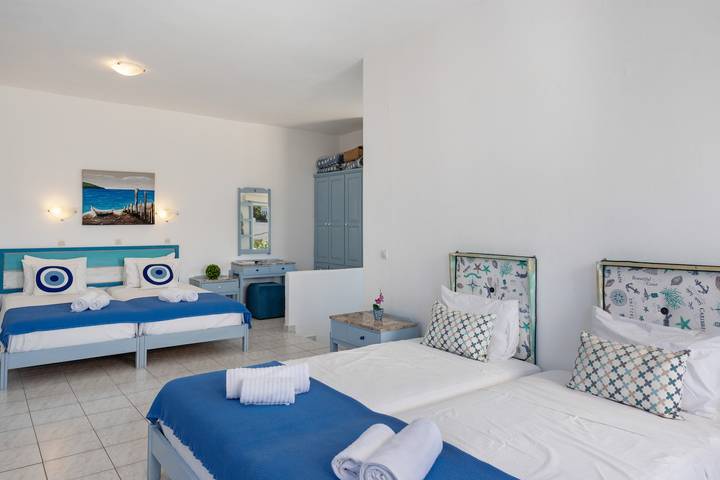 Location de vacances pour 4 personnes, avec jardin, animaux acceptés dans Patmos - 3