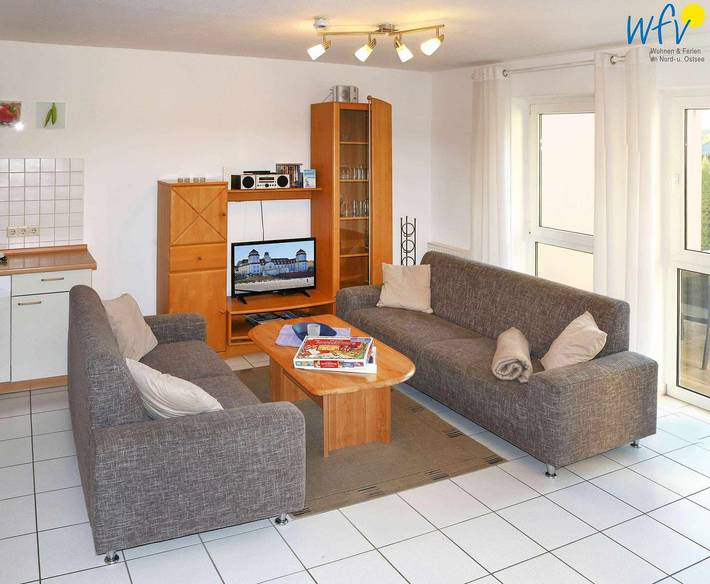 Ferienwohnung für 4 Personen, mit Terrasse und Garten in Binz