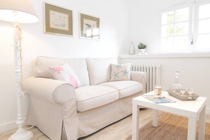 Appartement entier, Appartement 'Villa Prat Bras - T1 - Cosy' avec jardin partagé et Wi-Fi in Le Pouldu, Clohars-Carnoët