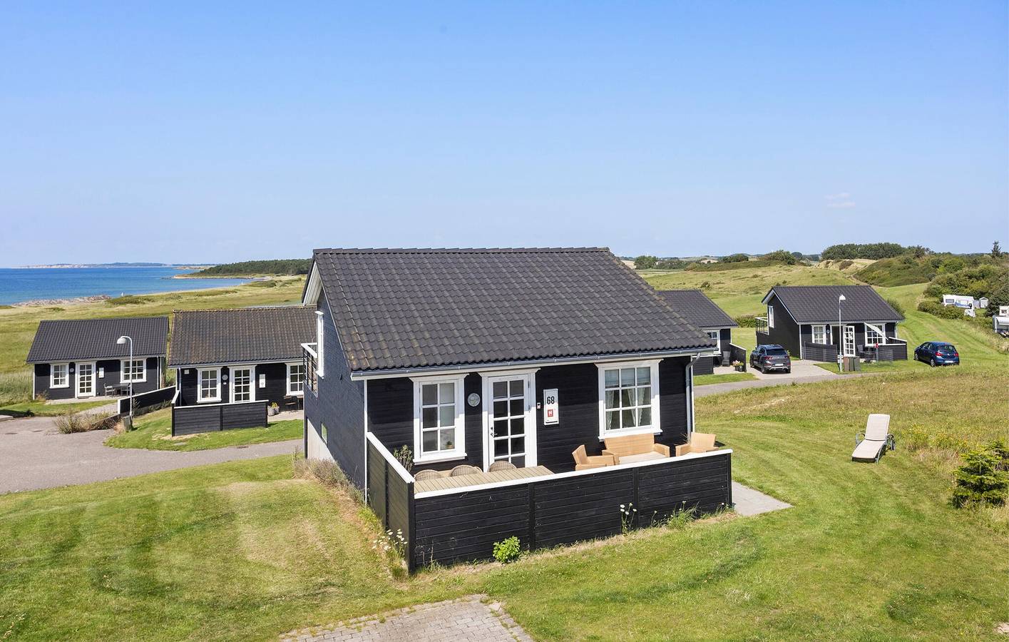 Ferienhaus für 6 Personen mit Terrasse in Bagenkop, Langeland