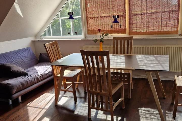 Ferienwohnung für 5 Personen, mit Balkon und Garten