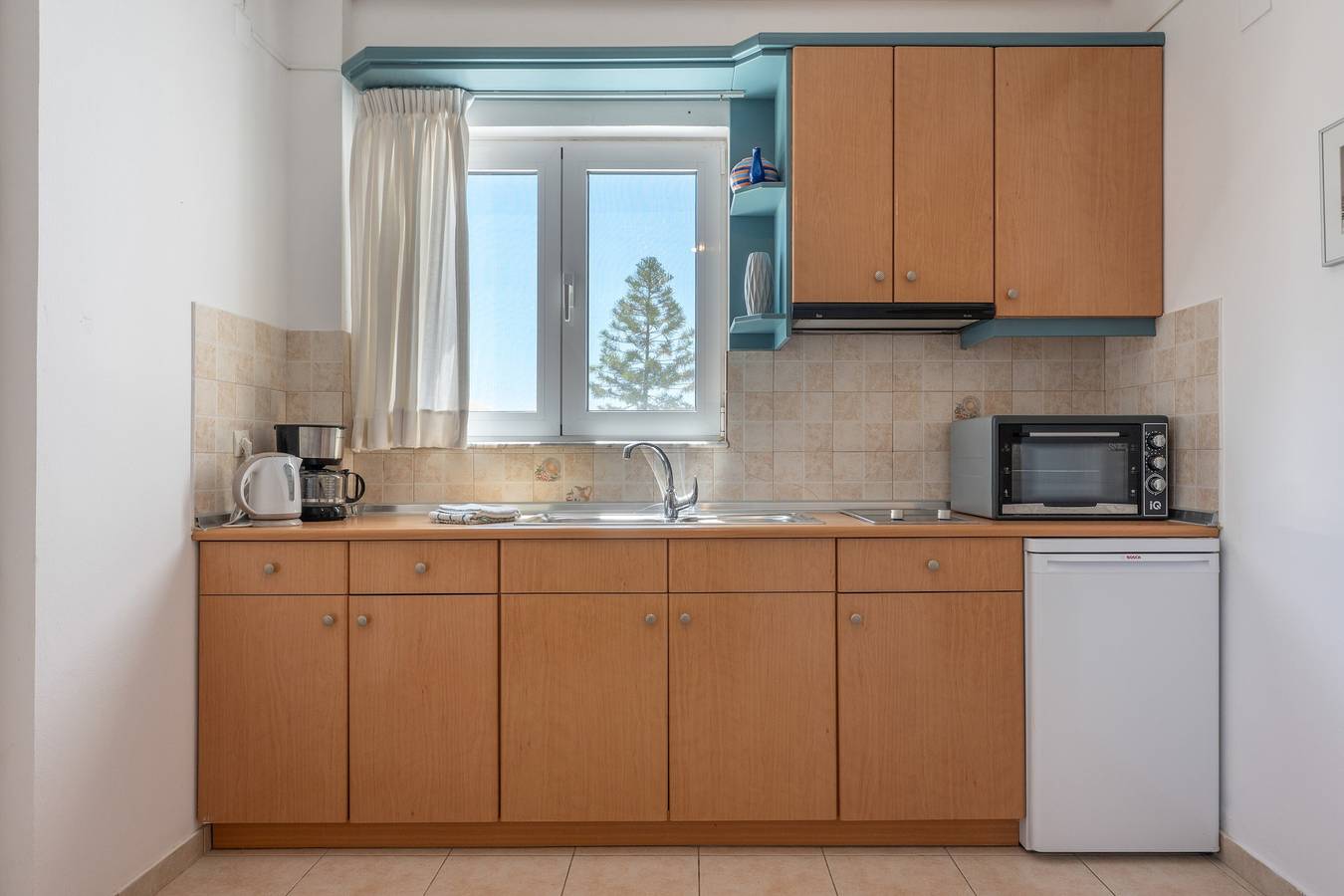 Apartamento entero, Apartamento vacacional "Kallithea" con vistas al mar, 2 terrazas compartidas y Wi-Fi in Myrtos, Lasithi