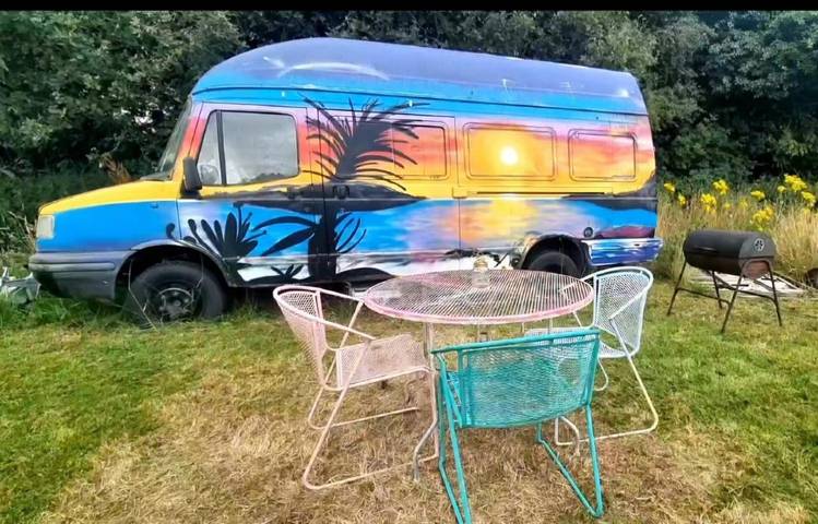 Glamping for 2 people, with Terrace and Garden as well as View in Leicestershire