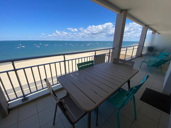 Appartement de vacances pour 4 personnes, avec Balcon et Terrasse au Bassin d'Arcachon